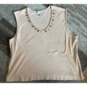 Bamboo Traders Sleeveless Woman’s Top 3 XL  3XL XXXL